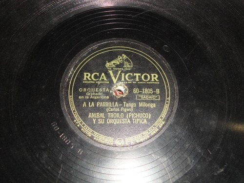 Pasta Anibal Troilo Y Su Orquesta Rca Victor 60 1805 C13