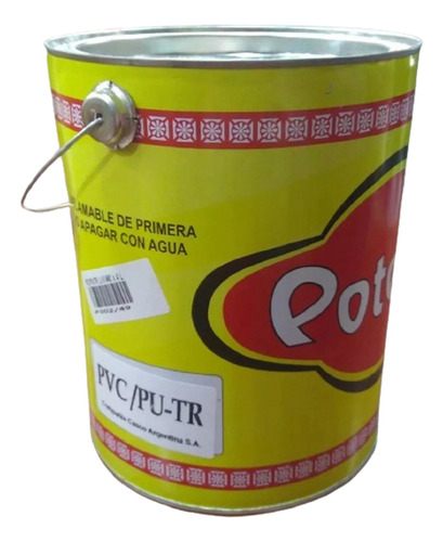 Adhesivo Pvc X 4 Litros Potente -  Insumos Union P302/49