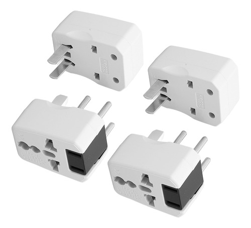 Adaptador Y Convertidor De 4 Piezas Plug Us Eu Au Uk Travel