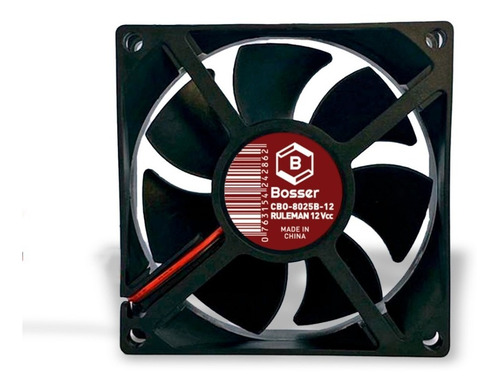 Turbina Cooler Fan Bosser 12v 80x25 Mm Ruleman + Reja Metal
