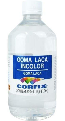 Goma Laca Incolor 500ml *frete+barato*