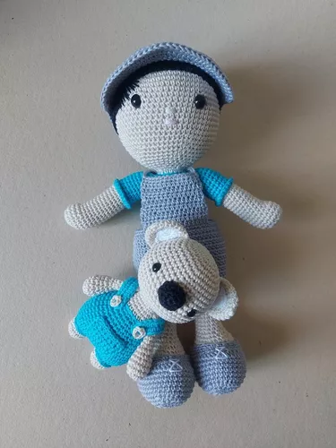 Boneca Arlequina Amigurumi