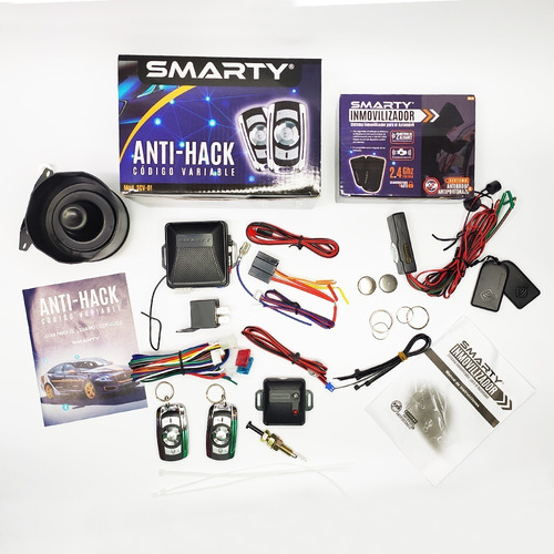 Kit Combo Alarma Codigo Variable Scv01+ Inmovilizador Ssi01