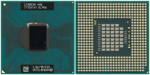 Procesador Intel Celeron M 440 1.86/1m/533 1.86ghz M440