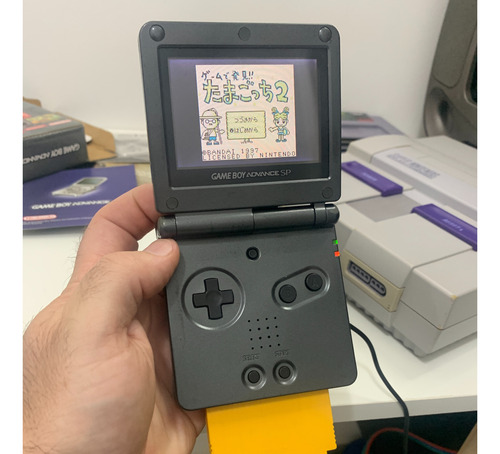 Gameboy Advance Sp Original Completo Raro Jogo Não Acompanha (Usado)