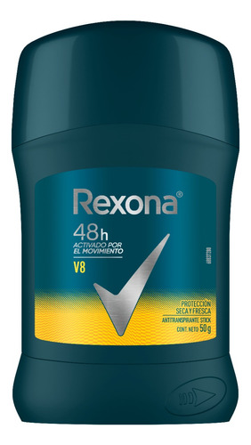 Desodorante Rexona En Barra V8 100% Original