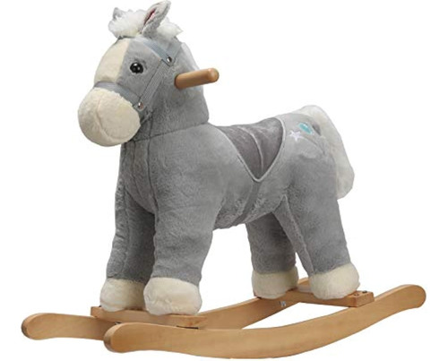 Caballo Mecedor, Balancín De Peluche De Peluche, Poni