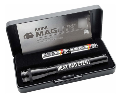 Mini Maglite Xenon 2aa Best Dad Ever Edicion Especial