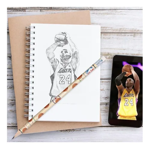 Lápices De Baloncesto De Madera Multicolor De Spalding 75 Y