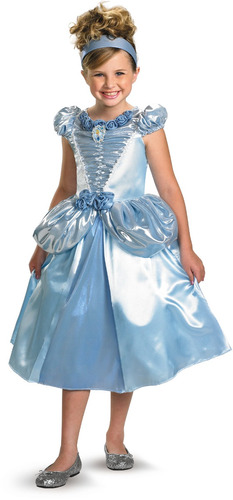 Disfraz Para Niña Cenicienta Disney Talla 3t-4t Halloween