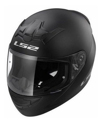 Premium Casco Integral Ls2 352 Single Mono Matt Black Tall