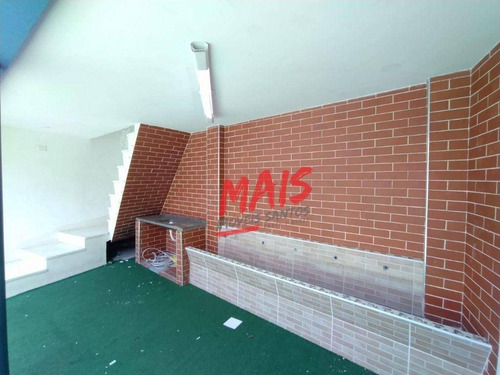 Imagem 28 de 30 de Sobrado Com 3 Dormitórios, 400 M² - Venda Embaré , Próximo À Praia- Santos/sp - So0225