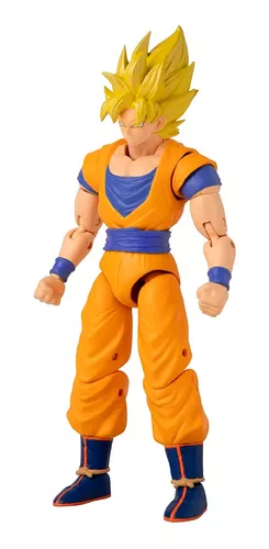 Boneco Goku Super Saiyan Dragon Ball Super 16cm F0099-5 Fun