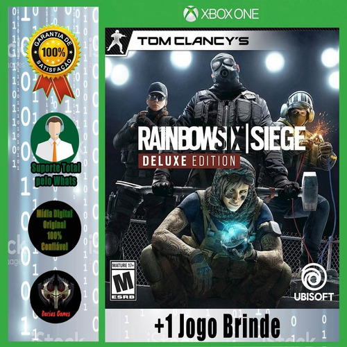 Tom Clancy's Rainbow Six Siege Xbox One Midia Digital +1 