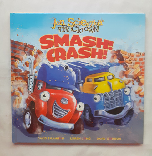Trucktown Smash Crash Jon Scieszka Libro Original Oferta 