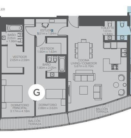 Imagen 3 de 30 de Departamento En Venta Pozo 3 Ambientes Vicente López