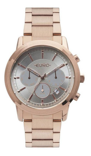 Relógio Euro Feminino Multi Basics Pushers Rosé Eujp25ab/4c