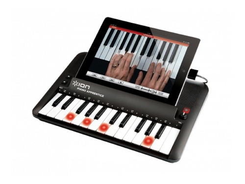 Ion Pianoapp Teclado Com 25 Teclas Iluminadas E Conexão iPad