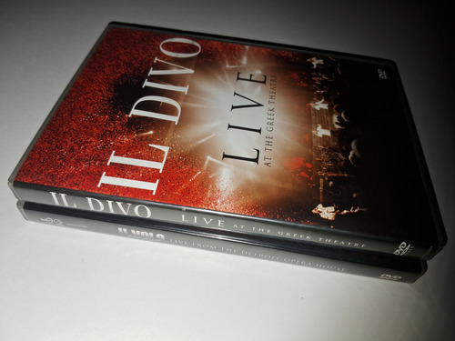 Dvd Il Divo E Il Volo Live Detroit, Grecia (Usado)