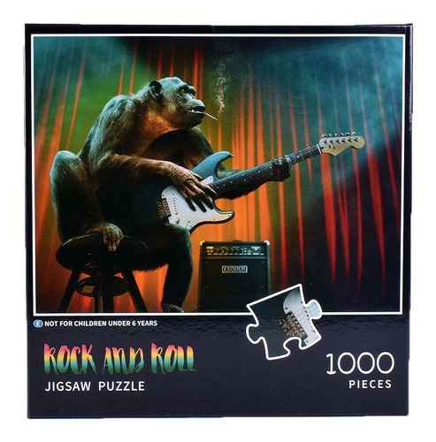 Puzzle Rompecabezas X 1000 Piezas Rock And Roll Jeg A023