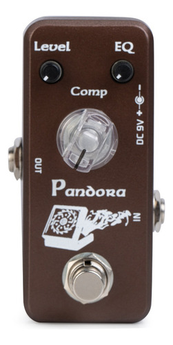 Pedal De Efectos De Guitarra Movall Mp-305 Pandora Compresso