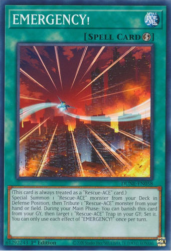 Emergency! (dune-en058) Yu-gi-oh!