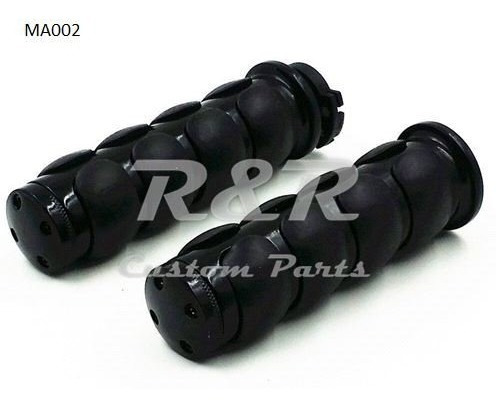 Manopla Custom Metal 1 Pol 25mm Preta Midnight, Boulevard