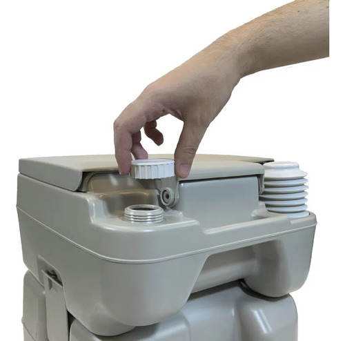 Banheiro Químico Portátil Ecocamp 20l Vaso Sanitário Nautika