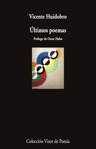 Libro Ultimos Poemas - Huidobro, Vicente