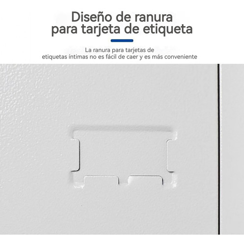 Taquilla Metálica De 4 Puertas Con Dimensiones De 180cm