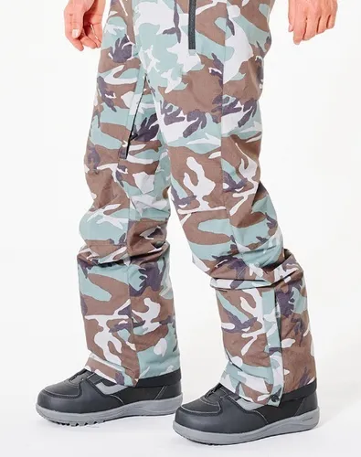 Pantalon Snowboard Ski Impermeable Nieve 10k Camo Rip Curl