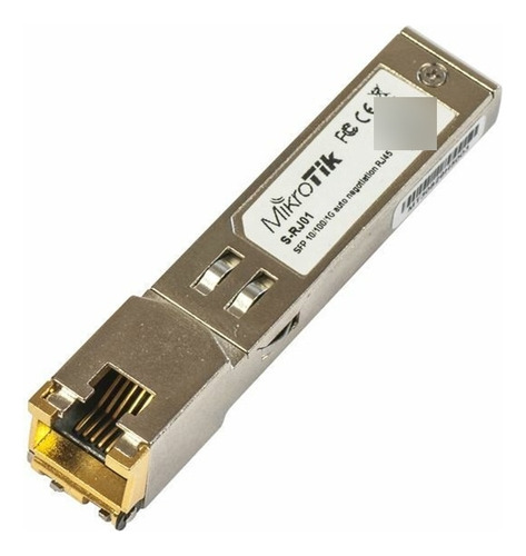 Modulo Convertidor De Sfp A Ethernet 10-100-1000mbit/s 