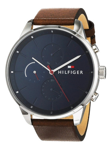 Reloj Tommy Hilfiger Chase 1791487 Original Para Hombre Caja