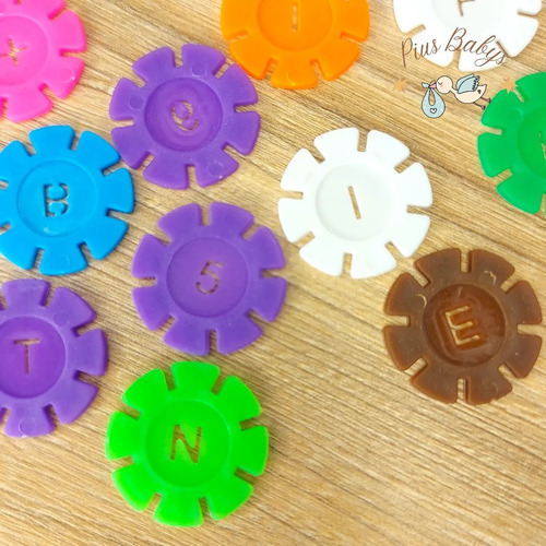 Juego Para Armar Figuras Con Fichas De Inserción