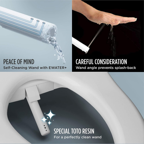 Asiento De Inodoro Bidet Electrónico Sw3036r#12 Washle...