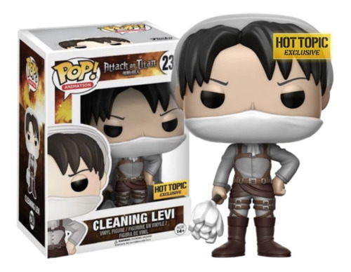 Cleaning Levi Funko Pop 239 / Attack On Titan / Hot Topic