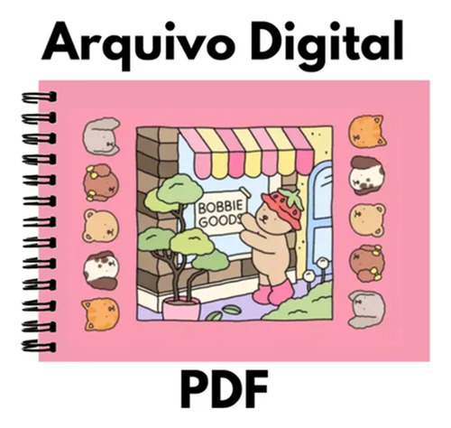 Bobbie Goods 174 Pags A5 Pdf Para Imprimir E Colorir Pintar