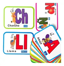 Comprar Tarjetas Abecedario Con Imágenes Didacticas Niños