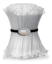 Comprar 1000 Pzs Cinchos Plasticos 19kg Bridas De Nylon 30cm Blancos