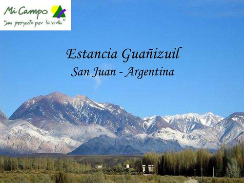 Venta Casa Estancia San Juan Argentina