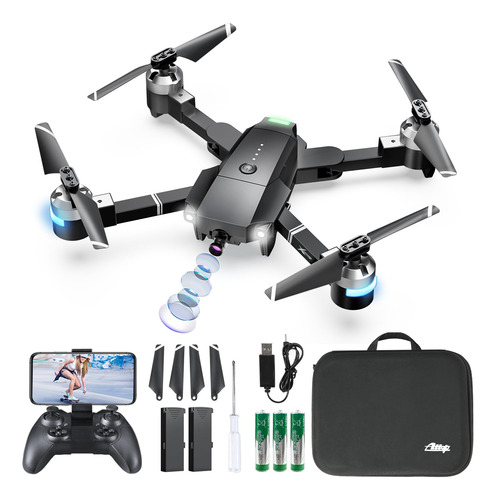 Dron Con Camara Para Adultos, Attop 1080p Live Video 120° Gr