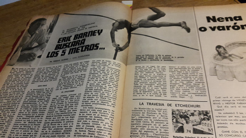 Revista El Grafico Nº 2630 Año 1970 Garrocha Eric Barney