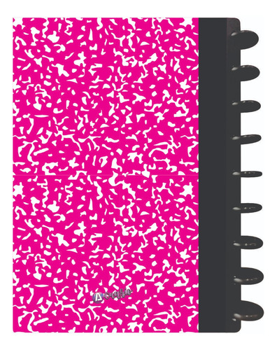 Cuaderno Discos T/frances 80hjs 105grs Pastadura 2 Separador Composition Rosa Mex