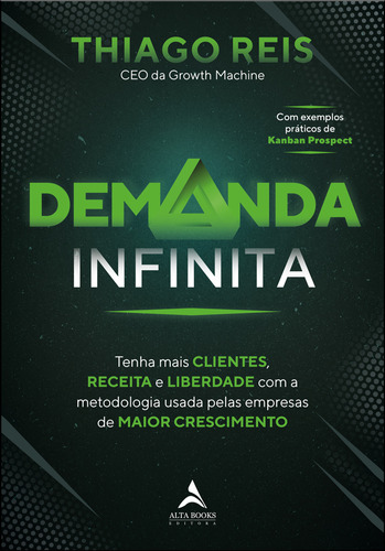 Demanda infinita, de Thiago Reis. Editora Alta Books, capa mole em português