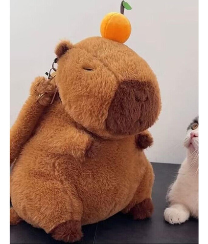 Mochila De Capibara, Bandolera, Bonita, Con Dibujos Animados