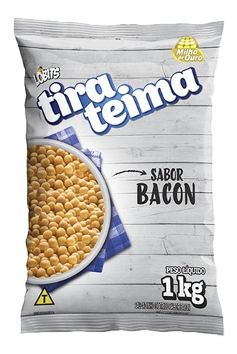 Salgadinho Tira Teima Sabor Bacon Pacote 1kg