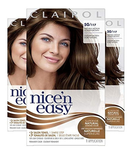 Tinte Para Cabello Nice 'n' Easy 121a De Clairol