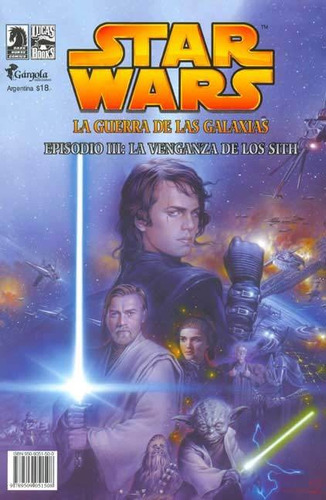 Star Wars Episodio Iii La Venganza De Los Sith, de Gárgola Ediciones. Editorial Gárgola, tapa blanda, edición 1 en español