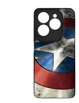Comprar Funda Protector Case Para Tecno Spark 20 Pro Capitan America