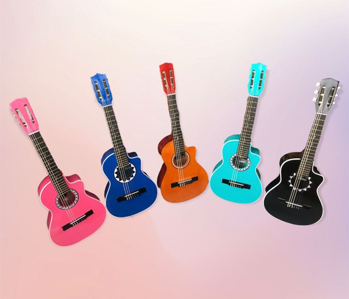 Guitarras De Verdad Para Niños Hasta 10 Años+forro+envio